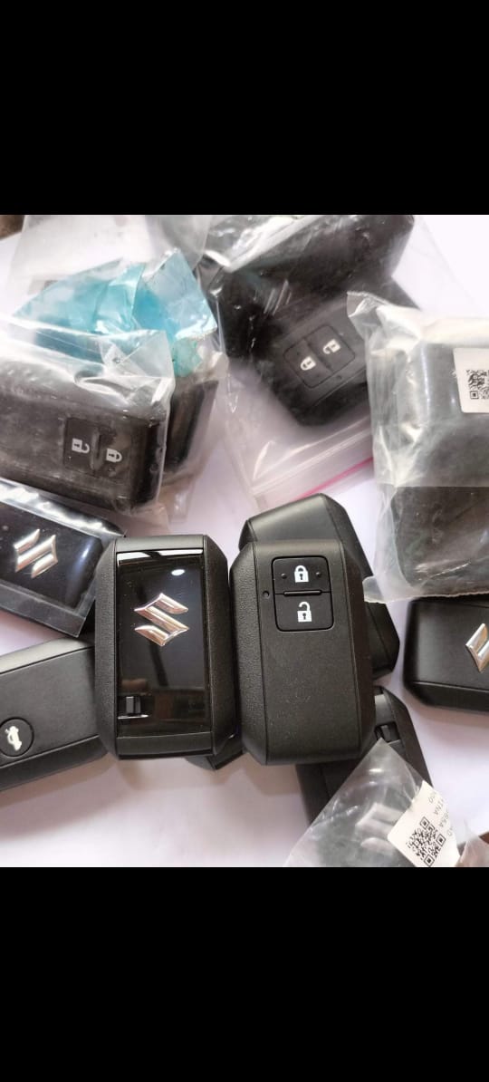 Professional locksmith at work